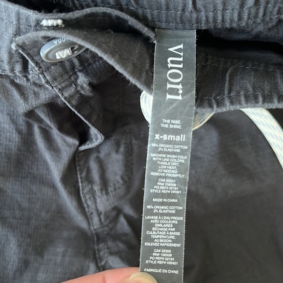 Vuori Ripstop Pant Charcoal Grey DuraTerra - Picture 10 of 12